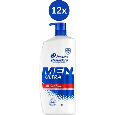 Head & Shoulders H&S šampón Old Spice 12 x 800 ml