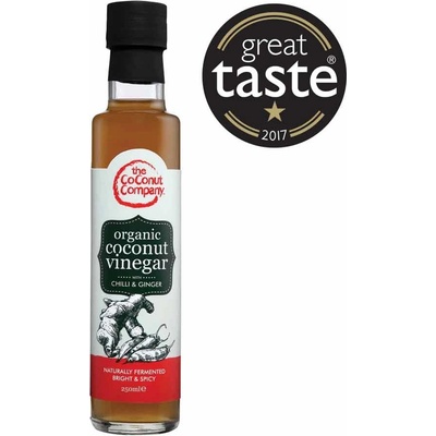 The Coconut Company Bio Kokosový ocet s chilli a zázvorem 250 ml