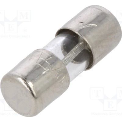 BEL FUSE 2JS 500-R Pojistka: tavná; kulatý,sklěněná; 0,5A; 350VAC; zpožděná; 5x15mm