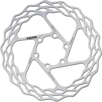 Galfer DB102W Fixed Wave 6 dier 160 mm strieborná