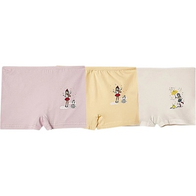 Underwear City C&City Детски шорти 3 бр. 1040 K-104 - Различни цветове #324501 (324501_Многоцветен)