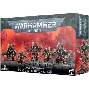 Games Workshop Chaos Space Marines Terminator Squad (43-19)