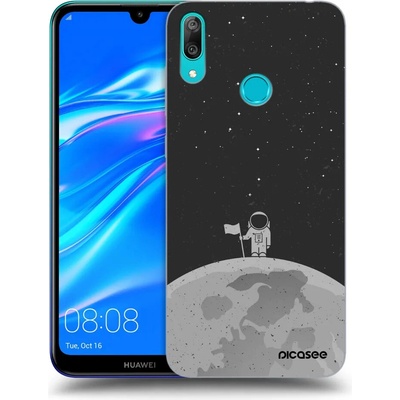 Púzdro Picasee silikónové Huawei Y7 2019 - Astronaut čiré