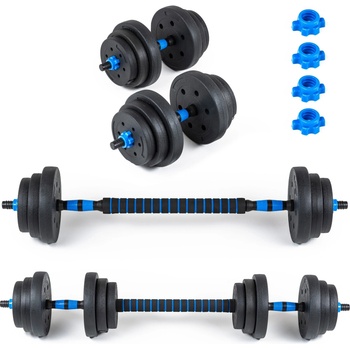 Thunder Regulovateľné bitúmenové činky 2 x 10 kg