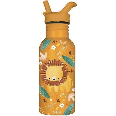 Sassi Бутилка от неръждаема стомана Sassi - Лъв, 500 ml (SSSB1082)