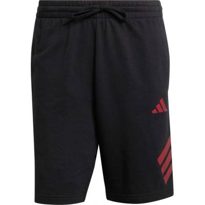 adidas FT 3 STRIPES SHORTS Černá Červená