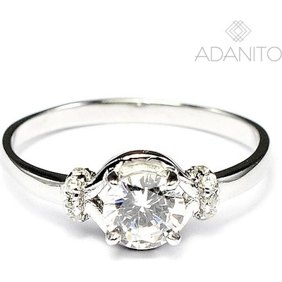 MEUCCI SS170R Stříbrný prsten se zirkony