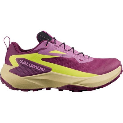 Salomon Дамски маратонки Salomon Women's Genesis GORE-TEX Trail running shoes - Winter Bloom / Concord Grape / Acid Lime - размер 43 1/3 (EU) (123-1631-0522)