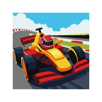 Ideyka Painting by numbers 30x30cm KHO8559 Colorful races AP0070