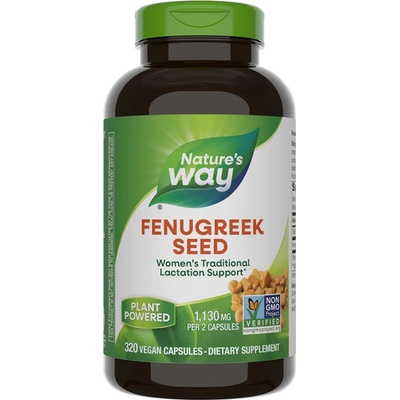Nature's Way Fenugreek Seed 320 kapslí