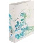 Herlitz Binder A4 8cm Greenline Waves max. file