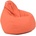 Pufrelax Пуф круша, 220л. , Nirvana Hobbit - Orange, PU кожа, Пълнеж от Полистиролни перли