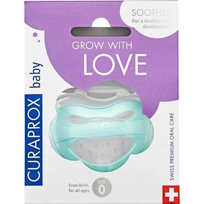 Curaprox Baby Turquoise dudlík 1 ks