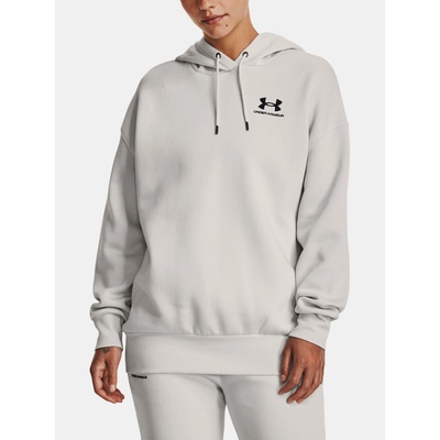 Under Armour Essential Flc OS Hoodie Sweatshirt Under Armour | Siv | ЖЕНИ | S