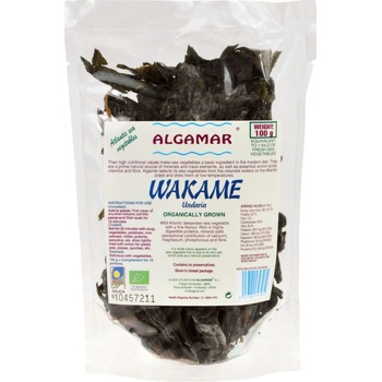 Algamar Mořské řasy Wakame Bio 100 g