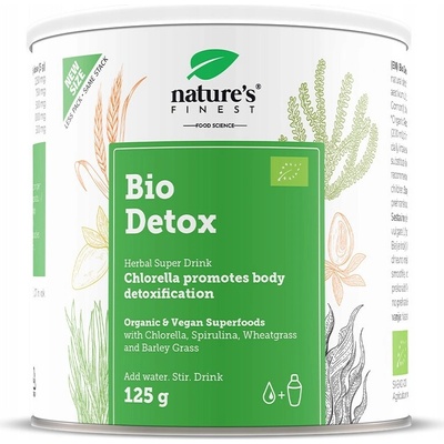 Nutrisslim Bio Detox Prášok Chlorella Bezgluténový 125 g