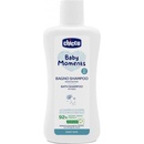 CHICCO Šampón jemný na vlasy a telo Baby Moments 92 % prírodných zložiek 200 ml