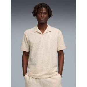 PUMA Тениска ESS ELEVATED material Polo