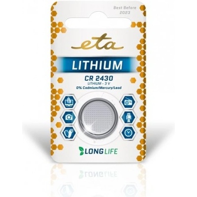 ETA PREMIUM CR2430 1ks CR2430LITH1