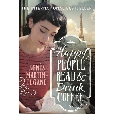 HAPPY PEOPLE READ a DRINK COFFEE