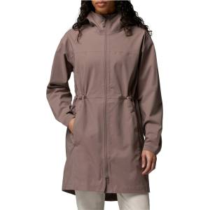 Columbia Дамско палто Columbia Women's Weekend Adventure II Long Shell Coat - Iron - размер XS (102-4608-0711)