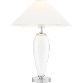 Kaspa Стояща лампа Rea прозрачна основа и бял абажур (40604101)