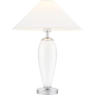 Kaspa Стояща лампа Rea прозрачна основа и бял абажур (40604101)