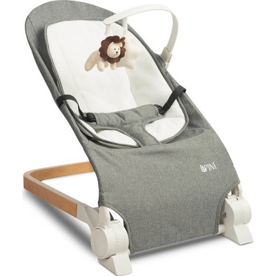 Pine dojčenské lehátko, ergonomické grey