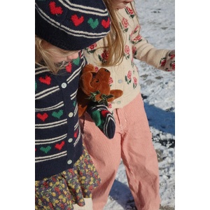 Konges Sløjd Детска жилетка с въ; на BELOU KNIT CARDIGAN (KS104225.PreSpring)