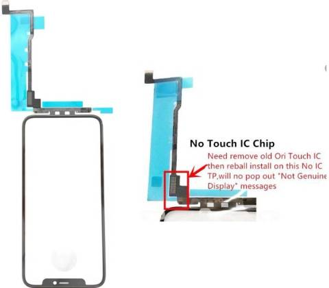 Apple iPhone 11 PRO dotyk bez IC + OCA