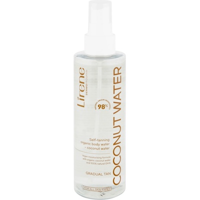 Lirene organická bronzující voda Coconut Water 200 ml – Zboží Dáma