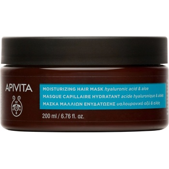 Apivita Holistic Hair Care Hyaluronic Acid & Aloe hydratačná maska na vlasy 200 ml