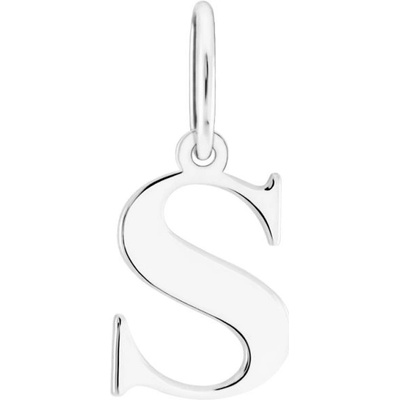 Gemmax Zlatý přívěsek tiskací písmenko písmenko S GUPWN 43591