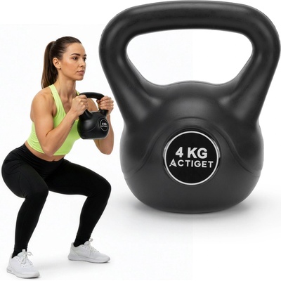 ActiGet Kettlebell 4kg - Черен (ACT0080)