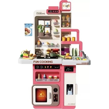 Man Yuk Toys Луксозен комплект детска кухня със светлини, 91 части (938b)