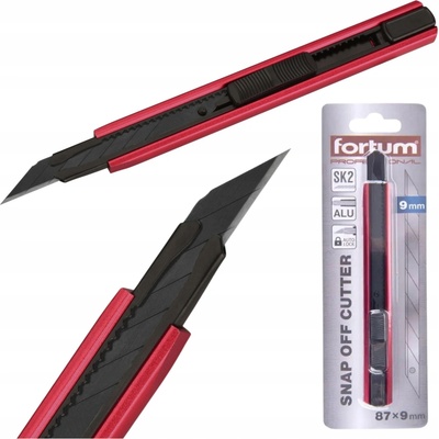 FORTUM odlamovací nôž 9mm, celokov 4780028