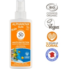 Alphanova Sun Bio Kids opalovací spray SPF30 125 ml