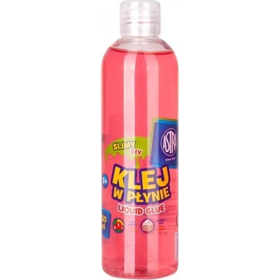 Astra Tekuté transparentné lepidlo SLIME PVA Ružové 250 ml 401119008
