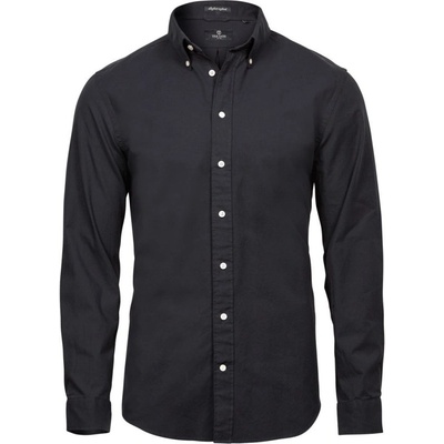 TeeJays Oxford Perfect košile dlouhý rukáv TJ 4000 černá