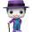 Funko Фигурка Funko Pop! DC Heroes: Batman 1989 - The Joker(with H (FUNKO-053934)