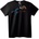 NOONEBRAND Тениска Simply Red Време - M, Black