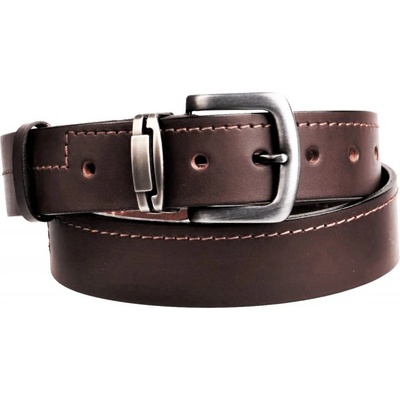 Penny Belts pánský kožený pásek 9-4-40 tmavě hnědý