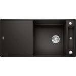BLANCO Axia III XL 6 - Мивка от Silgranit, 99x50 см, с аксесоари, InFino, черна 525860 (525860) Мивка за вграждане