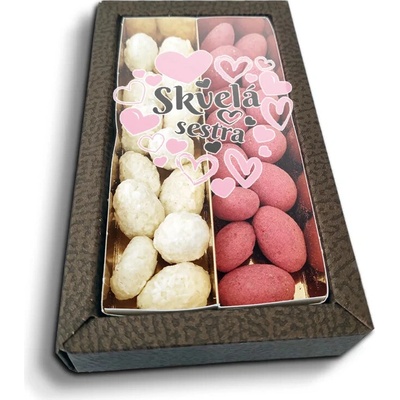 Sablio Mandle v čokoláde Skvelá sestra 2x 80 g