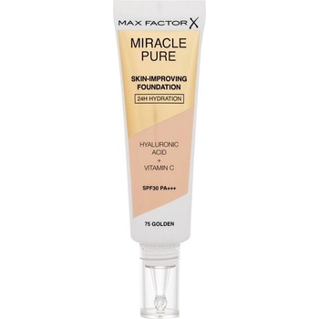Max Factor Miracle Pure Skin dlouhotrvající make-up SPF30 75 Golden 30 ml