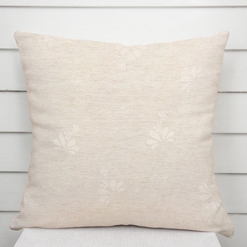 Biante TF-076 Kvetinový ornament na režnom 50 x 70 cm