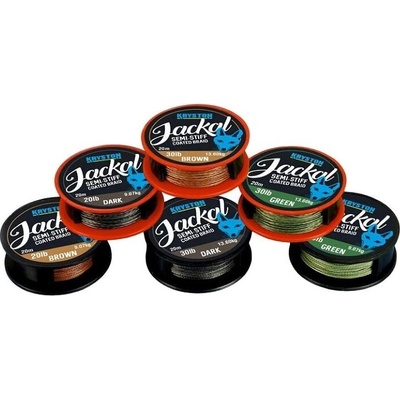 Kryston šnúra Jackal 20m 20lb olivově green