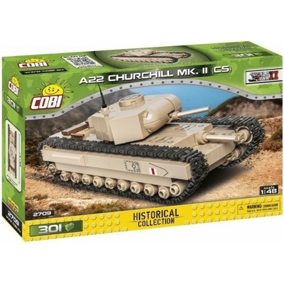 Cobi 2709 World War II Britský pěchotní tank A22 CHURCHILL Mk. II
