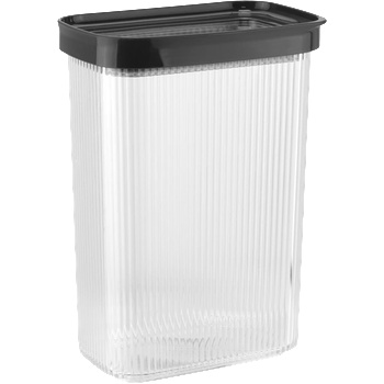 Horecano HOME-Кутия за съхранение АНТРАЦИТ 2100ml 15.8x10xh22.2cm (32103A) (017430)