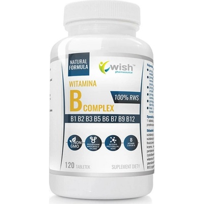 Wish Komplex vitamínov B 120 tabliet